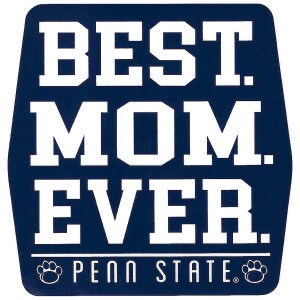 vinyl decal Best Mom Ever Penn State